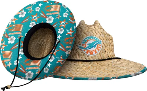 Miniatura 134 de FOCO - Sombrero de paja con logotipo de equipo universitario de NCAA y estampado floral para hombre TEAM LOGO