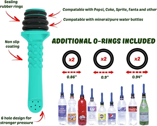 Miniatura 5 de Bidé portátil de 2 piezas, bidé de grifo fácil de usar, compatible con la mayoría de botellas, botella Peri para cuidado posparto, bidé de mano