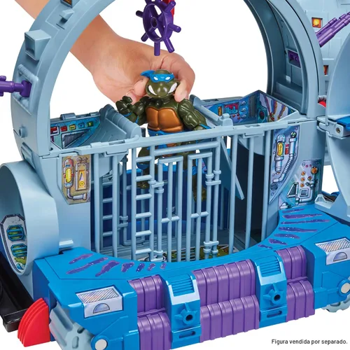 Miniatura 5 de Teenage Mutant Ninja Turtles TMNT Classic Technodrome Playset - Exclusivo de Amazon