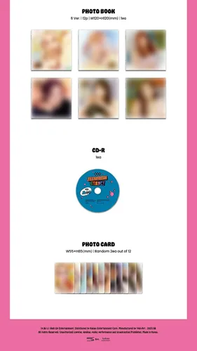 Miniatura 3 de STAYC TEENFRESH 3er Mini álbum Digipack Versión CD+Photobook+Photocard+Tracking Sealed (Digipack Random)