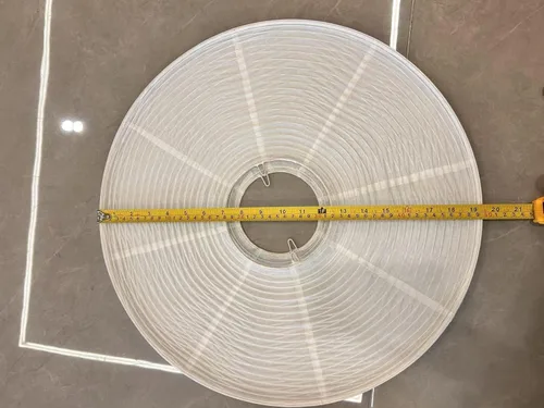 Miniatura 5 de Faroles de papel de techo grandes blancos (19.7 in, 19.69 pulgadas), lámparas de luces de papel de arroz, lámparas colgantes vintage