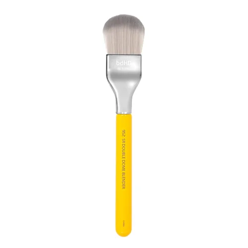Miniatura 3 de Bdellium Tools Studio Series 952 - Brocha de maquillaje profesional, pequeña y redondeada, doble cúpula con fibras sintéticas suaves