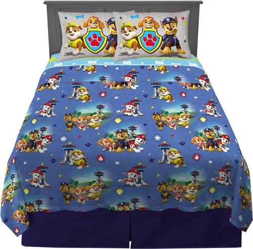 Miniatura 40 de Franco - Juego de sábanas de microfibra súper suave para niños, tamaño matrimonial, Baby Shark