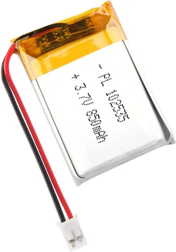 Miniatura 7 de 652030 Batería Lipo de 3.7V 350mAh 652030 Cargable Paquete de Batería de Polímero de Litio con Conector JST PH2.0mm para Dispositivo Electrónico
