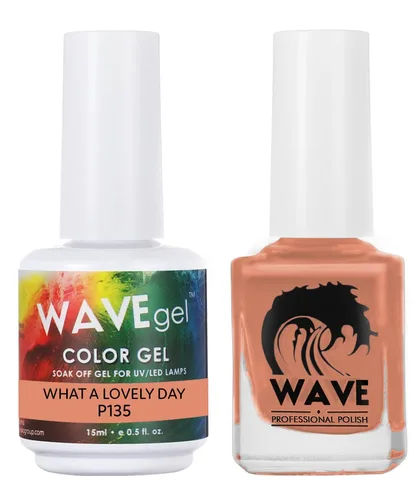 Miniatura 191 de WAVEGEL - Juego dúo de gel y esmalte de uñas a juego - Colección Simplicity - #P109 Blizzard I 0.5 onzas