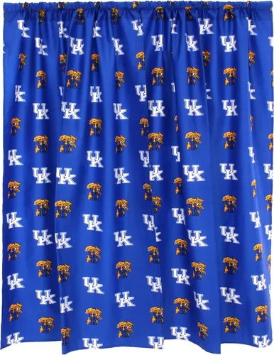 Miniatura 2 de College Covers Everything Comfy Kentucky Wildcats - Juego de paneles de cortina, 2 paneles, 2 alzapaños a juego, 42 pulgadas de ancho por 63