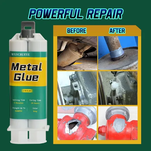 Miniatura 3 de Pegamento de Metal Resistente Impermeable, Adhesivo de Metal a Metal, Soldadura Líquida, Pegamento de Soldadura, Soldadura en Frío, Kit