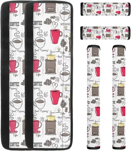 Juego de 6 fundas para manijas de puerta de refrigerador, protector antideslizante para refrigerador, horno, lavavajillas, mantiene los