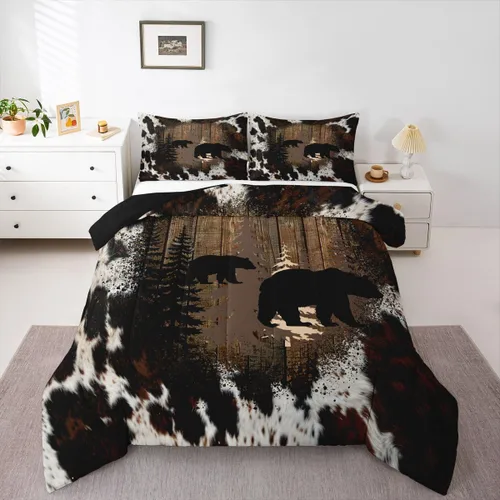 Miniatura 18 de Erosebridal Juego de ropa de cama con diseño de mariposas de dibujos animados, decoración de habitación de niñas, animales salvajes, mariposas rosas