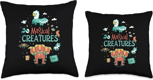 Miniatura 3 de Harry Potter Magical Creatures - Almohada de 16 x 16 pulgadas, multicolor