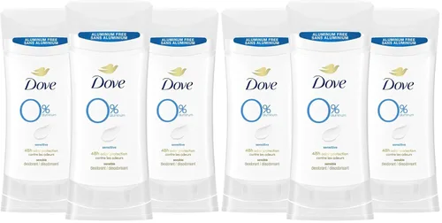 Miniatura 7 de Desodorante Dove sin aluminio para mujeres, 3 paquetes, sabor a fruta del dragón y crema de coco, protección contra olores de 72 horas, 2.6 oz