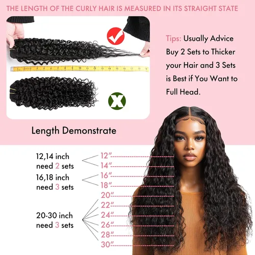 Miniatura 5 de SIYUSI Extensiones de clip rizadas tipo afro, grosor lujoso, clips de cabello brasileño Remy de alta calidad, invisibles y aptas para el cuero