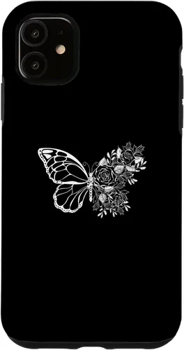 Miniatura 8 de Butterfly with Flowers Design Butterflies Flower Lover Case for iPhone 16