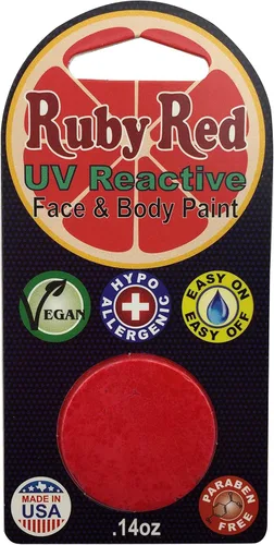Miniatura 6 de Ruby Red Paint, Inc. 75MP711 Pintura facial, 2.5 fl oz, Pearl Aster Aster Perla