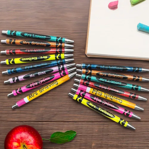 Miniatura 9 de NICEDREAM Bolígrafo personalizado con nombre, bolígrafo con nombre personalizado, regalo para ella, bolígrafo con nombre, bolígrafos de gel, regalo