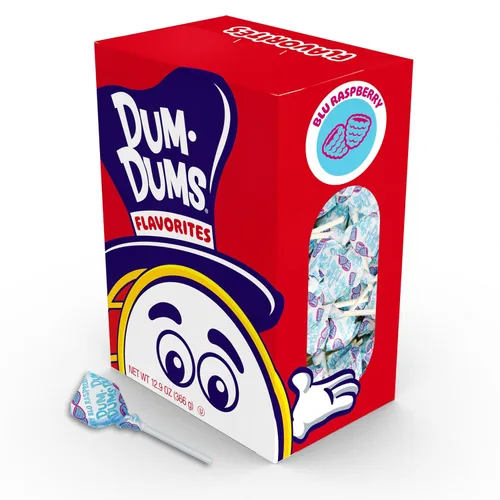 Miniatura 13 de Dum Dums Paletas de Soda de Crema - Caja de Dulces a Granel con Paletas Envueltas Individualmente, Chupetas Gourmet de un Solo Sabor - 50