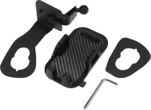 Miniatura 7 de X AUTOHAUX Soporte de teléfono multifuncional de 360 grados, soporte de radio, perno en soporte organizador de soporte para Jeep Wrangler JK JKU