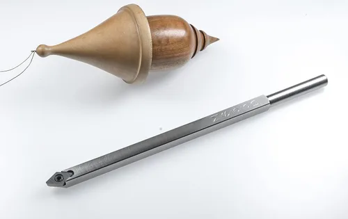 Miniatura 8 de Simple Woodturning Tools Juego de 5 herramientas de torneado de madera de carburo más mango intercambiable (mango azul zafiro), fabricado en Estados
