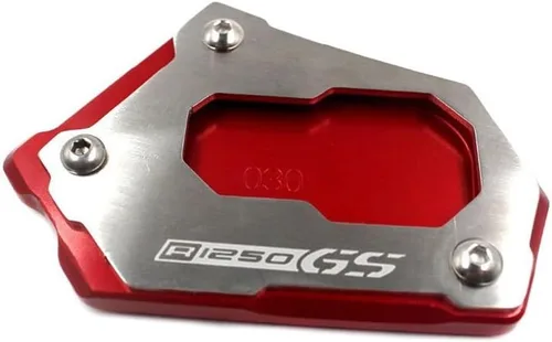 Almohadilla lateral de motocicleta para B&MW R1250 GS R 1250 GSA R 1250GS HP motocicleta CNC soporte lateral ampliar extensión Kickstand R1250GS 3