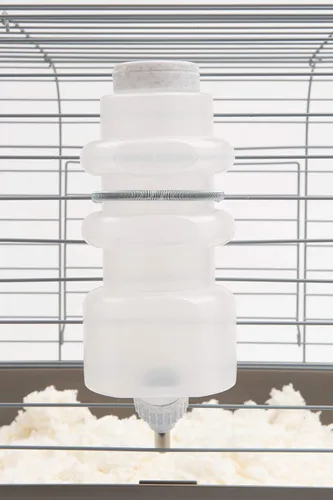 Miniatura 4 de Lixit Top Fill - Botellas de agua sin goteo para conejos, hurones, hámsters, cobayas, ratas, chinchillas y otros animales pequeños