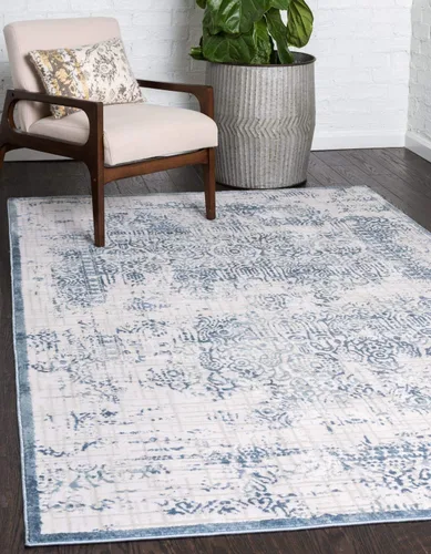 Miniatura 10 de Unique Loom Aberdeen Collection - Alfombra de área Stanhope (2' 7" x 6' 1" camino, gris/beige)