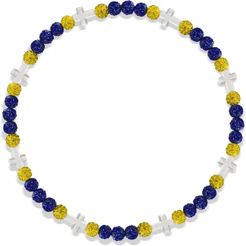 Miniatura 8 de Collar de béisbol con cuentas, cadena de cuerda deportiva ajustable con dije de cruz de béisbol, gran regalo de goteo de béisbol para jugadores