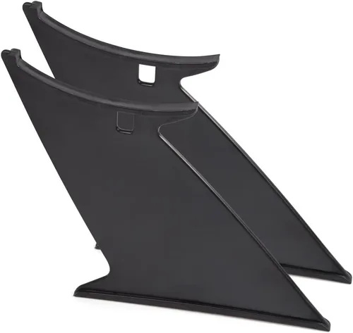 Miniatura 10 de CHEDA Alerón de ala de tapa trasera del maletero, compatible con Perrin SubaruWRX STi 2002-2007, 4 piezas, negro