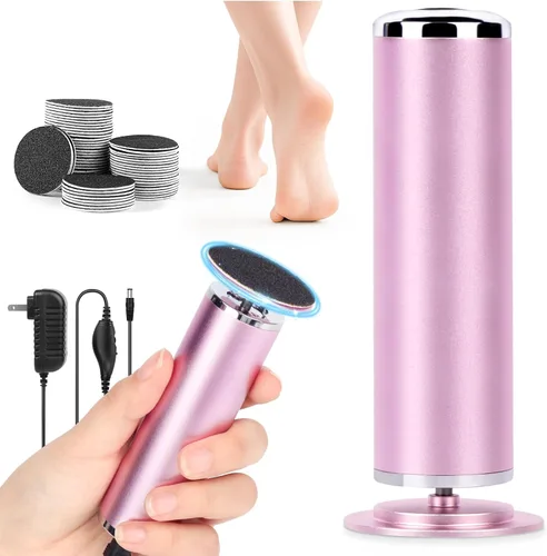 Miniatura 15 de Lima de Pies Removedor de Callos para Pies: Herramienta Profesional de Pedicura para SPA - Lima de Pies con Velocidad Ajustable para Piel y Callos