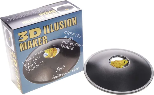 Miniatura 7 de PowerTRC Mirascopio 3-D de 6 pulgadas, creador de ilusiones ilusiones ópticas Juguete de efecto 3D