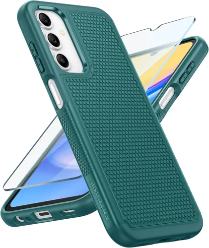 Miniatura 90 de FNTCASE Funda para teléfono Galaxy A14-5G: protección contra caídas de grado militar Samsung A14 5G, probada contra caídas de 14 pies, protector