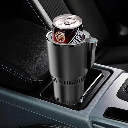 Miniatura 6 de Calentador inteligente para automóvil y tazas frías Portavasos para automóvil Tazas de calentamiento térmico rápido Tazas de enfriamiento rápido