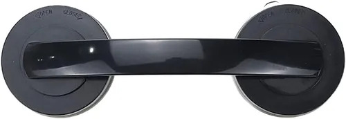 Miniatura 2 de Sscon Mango de ducha de 7.480 in de longitud con ventosa para puertas, cajones, refrigeradores, color negro