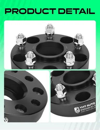 Miniatura 8 de YHTAUTO Espaciadores de rueda centrados en el cubo de 5x5 de 1.25 pulgadas para Jeep Grand Cherokee XK WJ WK JK JL 1999-2010, Wrangler 2007-2018