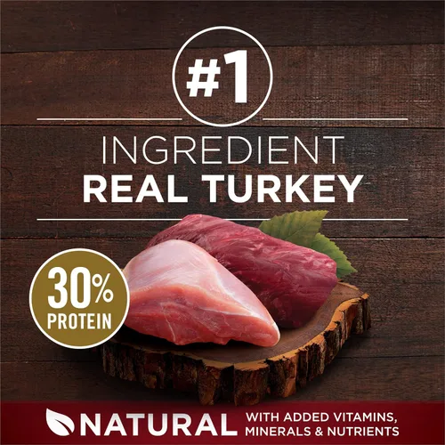 Miniatura 4 de Purina ONE True Instinct con una mezcla de pavo auténtico y venado, alimento para perros seco - Bolsa de 15 lb