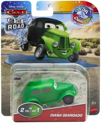 Disney Cars Juguetes Cambiadores de Color 2023 Coches En La Carretera Diana Geardado