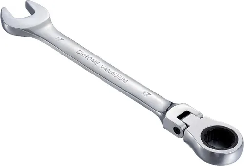 Miniatura 13 de KATUR Juego de llaves de trinquete de 0.748 in, llave combinada de trinquete flexible de acero al cromo vanadio (0.748 in)