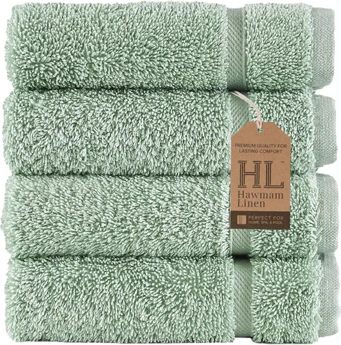 Miniatura 37 de Juego de 6 toallas de baño negras para baño, algodón turco original, suave, absorbente y de primera calidad, 2 toallas de baño, 2 manos y 2 toallas