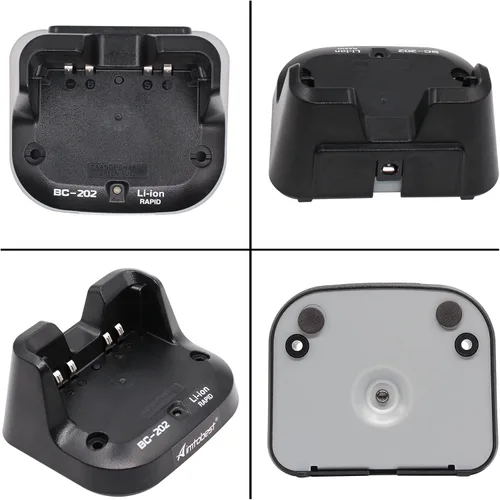 Miniatura 6 de BC-202 Cargador rápido compatible con ICOM ID-31 ID-31A ID-31E ID-51 ID-51A ID-51E ID-52 ID-52A ID-52E IC-705 IP-100H IP-503H IP-501H Radio BP-271