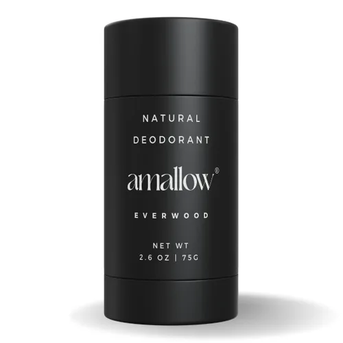 Amallow - Desodorante natural – Sin sal de aluminio, a base de sebo, sin bicarbonato de sodio, con magnesio y zinc – Protección contra olores de