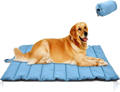 Miniatura 7 de CHEERHUNTING - Cama de perro al aire libre, impermeable, lavable, tamaño grande, duradera, resistente al agua, tapete portátil para camping y viajes
