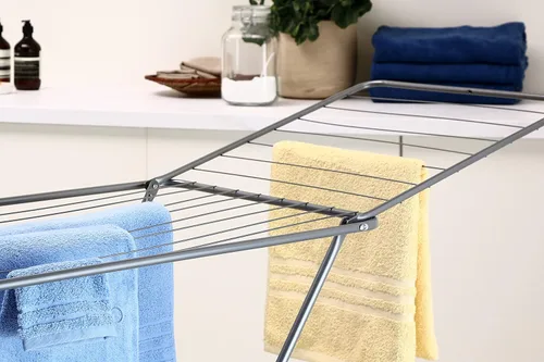 Miniatura 3 de Metaltex - Tendedero Capri (65.6 ft), color gris