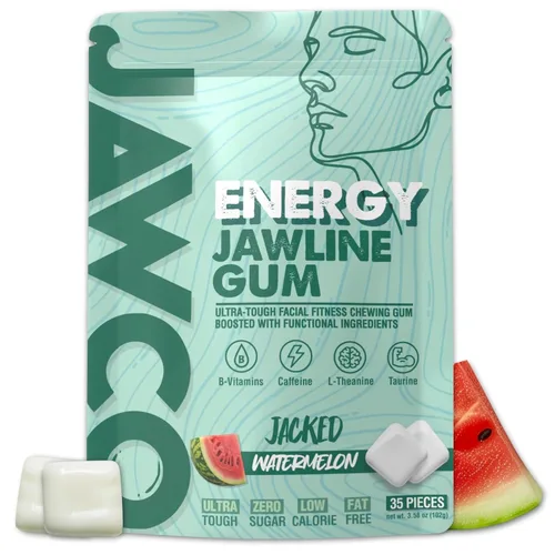 Miniatura 14 de JAWCKO Chicle Ultra-Resistente para Mandíbula Obtén una Mandíbula Más Fuerte y Cuadrada Chicle Duro de Entrenamiento para Mandíbula Fuerza 15X