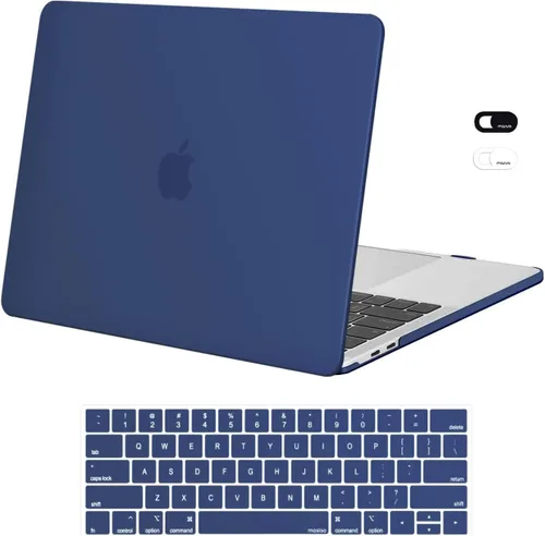 Miniatura 21 de MOSISO - Carcasa rígida de plástico, compatible con MacBook Pro de 13 pulgadas y cubierta para teclado y cámara web