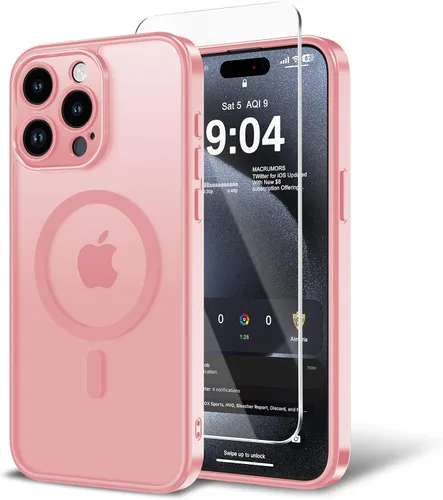 Miniatura 31 de Funda para iPhone 11 con protector de pantalla, compatible con MagSafe, ultra delgada, translúcida, mate, a prueba de golpes, color negro