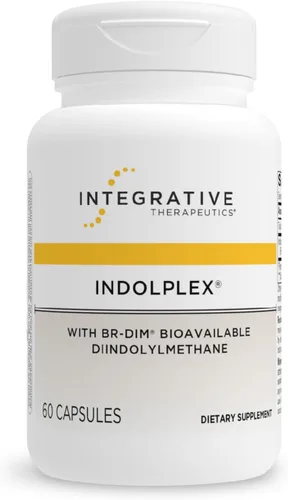 Integrative Therapeutics Indolplex – 240 mg DIM biodisponible para apoyo del equilibrio hormonal* – Apoya el metabolismo del estrógeno* – Sin gluten
