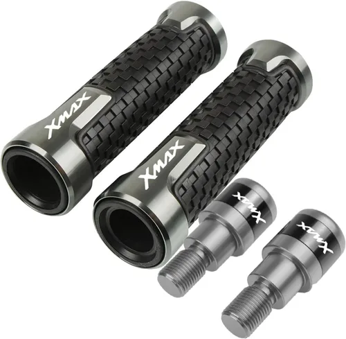 Miniatura 7 de Motorcycle Handlebar Grips Motorcycle Accessories Xmax 7/8" 22MM Handlebar Hand Grips Handle Bar End Cap Plug for Xmax 125 250 300 400 2013-2021