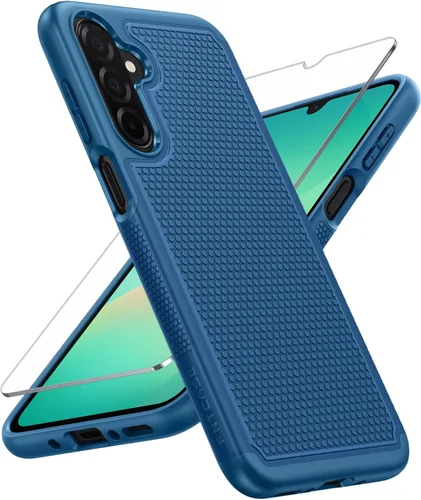 Miniatura 23 de FNTCASE Funda para teléfono Galaxy A14-5G: protección contra caídas de grado militar Samsung A14 5G, probada contra caídas de 14 pies, protector