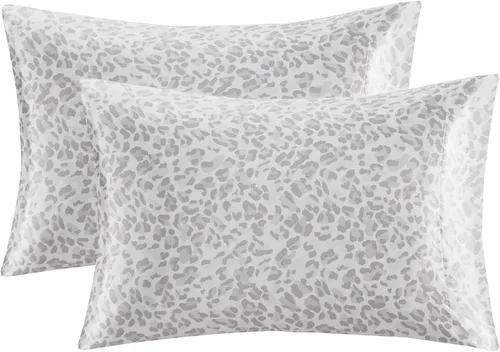 Miniatura 264 de Madison Park Essentials - Juego de sábanas de satén de lujo y sedoso con brillo natural, bolsillo elástico de 14 pulgadas para colchones de hasta 16
