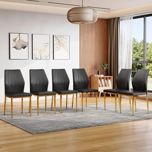 Miniatura 17 de Sillas De Comedor Juego de 4 Sillas De Comedor Juego de 4 Sillas De Comedor para Comedor, Juego de 4 Sillas De Comedor para Comedor, Cocina, Sala