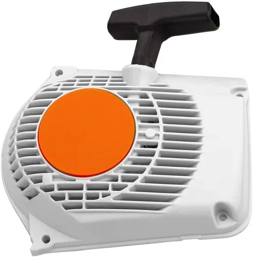 Miniatura 7 de Conjunto de arranque de retroceso para Stihl MS240 024 MS260 026 Motosierra # 1121 080 2101 con cuerda de tracción de 6.6 ft